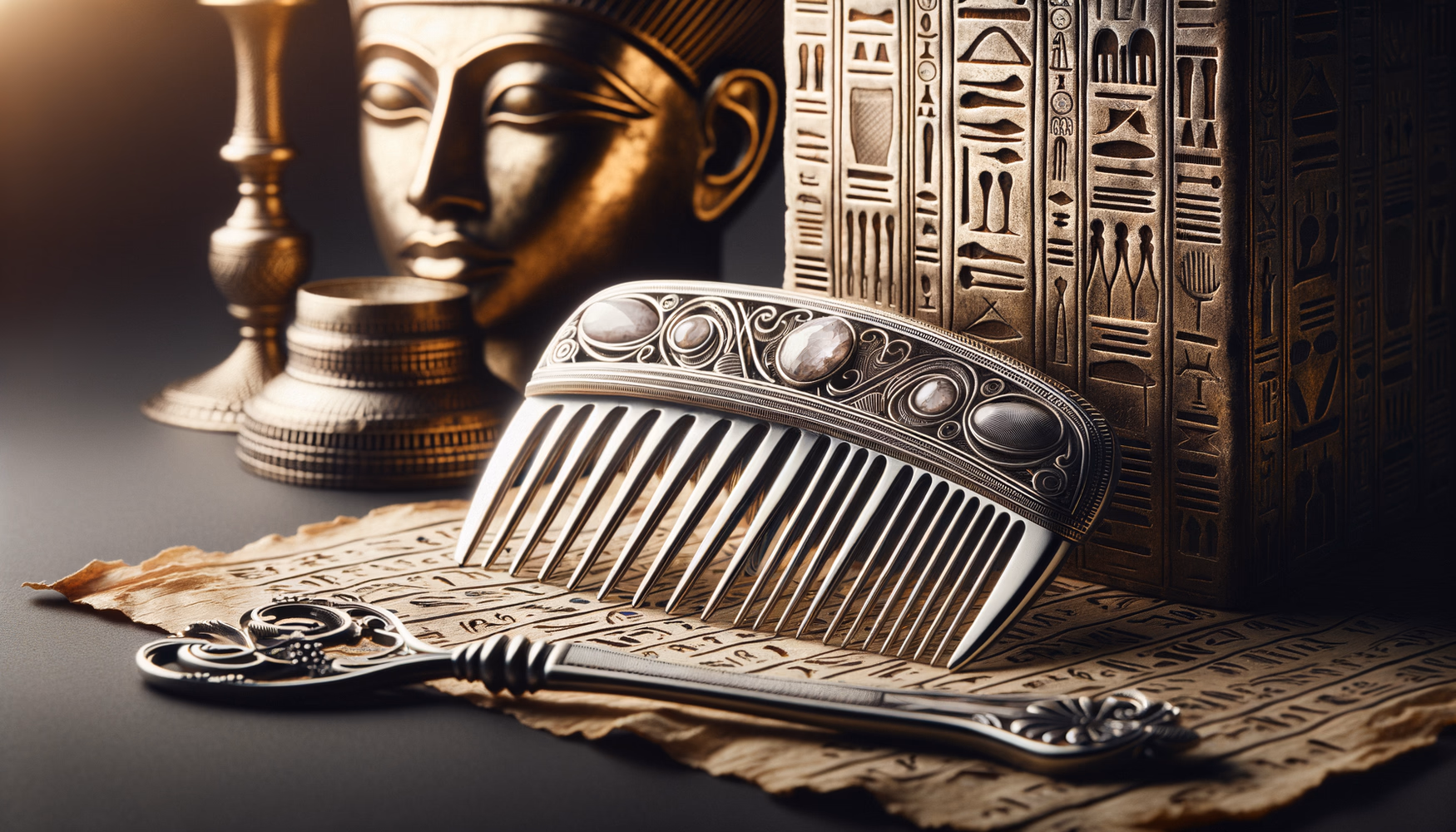 Металлические гребни с острыми зубьями в истории