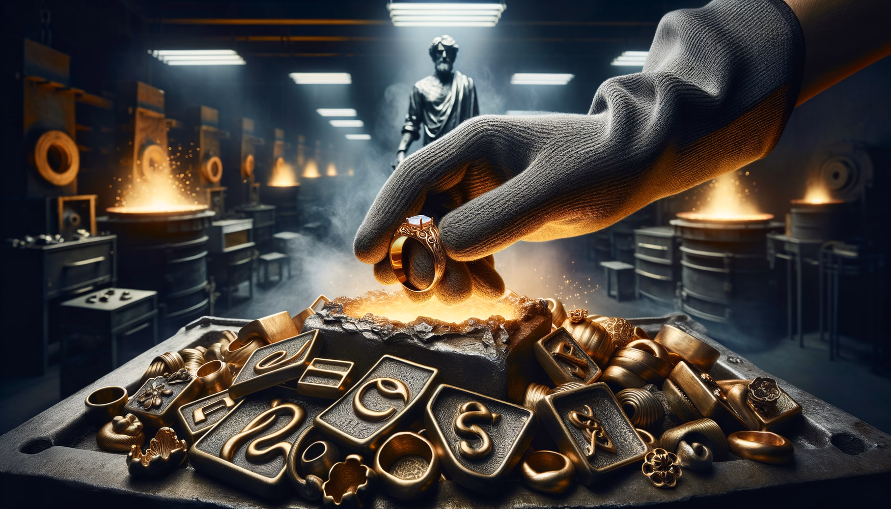 Переплавка исторических памятников на украшения в антиутопиях