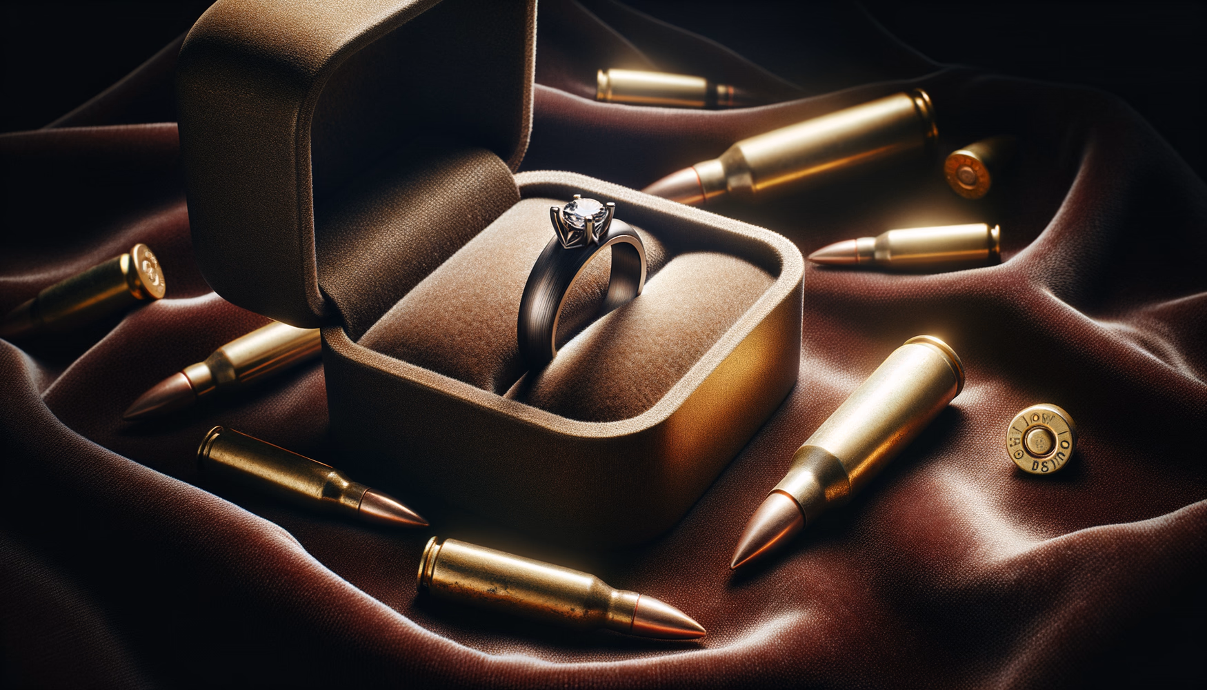 Переплавка стреляных гильз в обручальные кольца