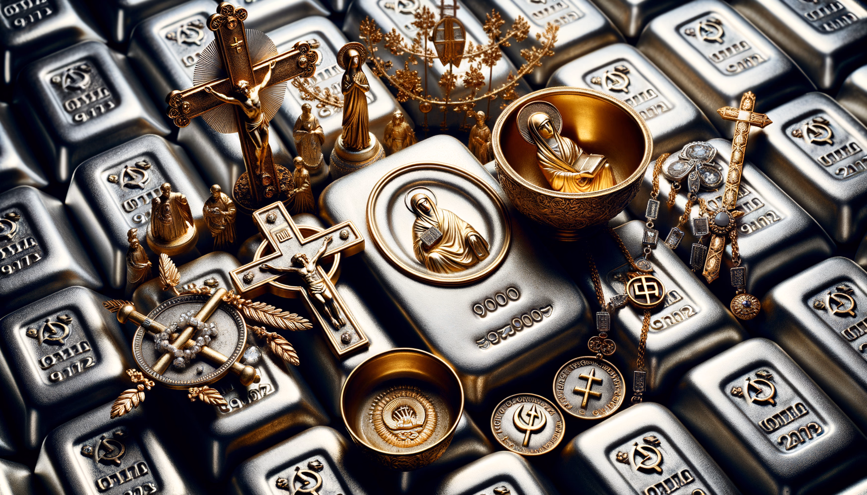 Переплавка церковных ценностей СССР в слитки для зарубежных расчетов