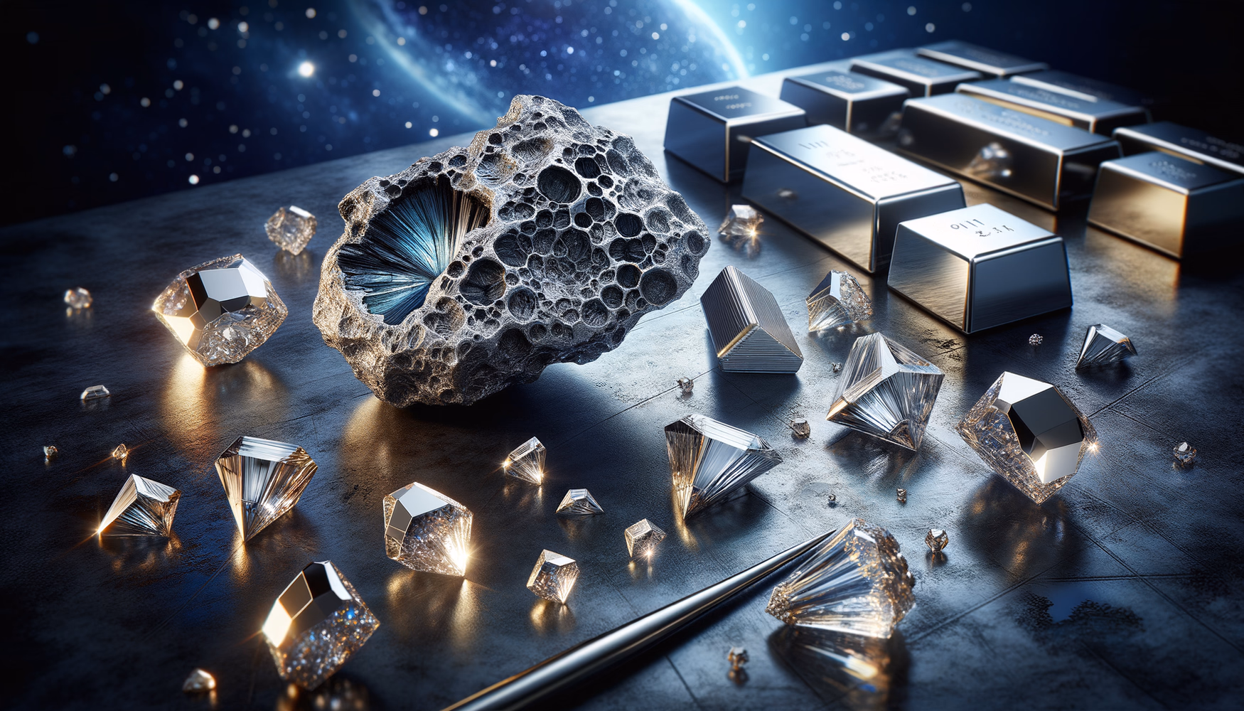 Платиновые группы металлов в метеоритах - потенциальные месторождения