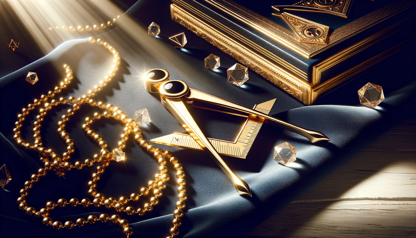 Символика золотых инструментов в масонских посвящениях