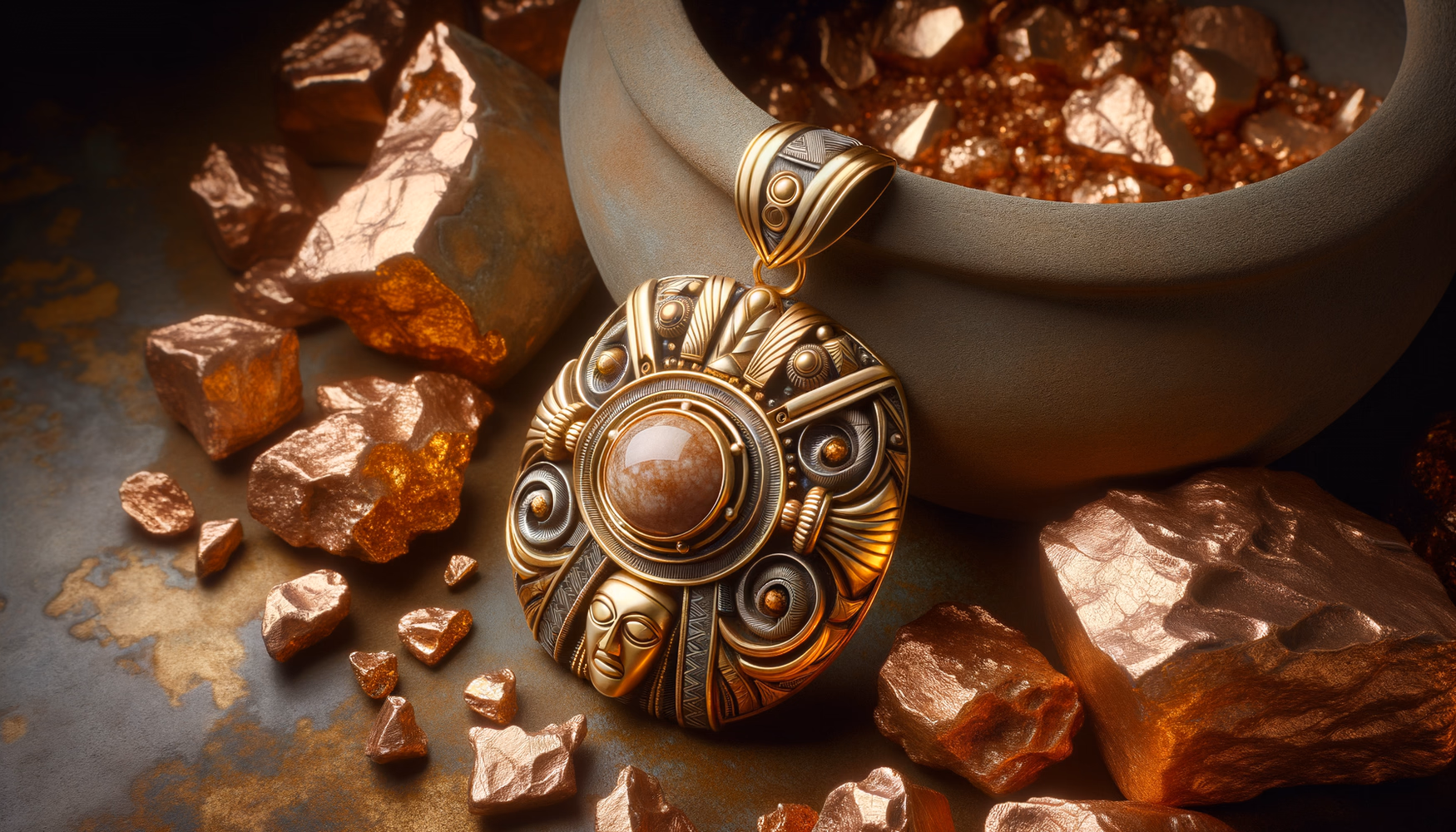 Сплав томпак в искусстве доколумбовой Америки и Европы