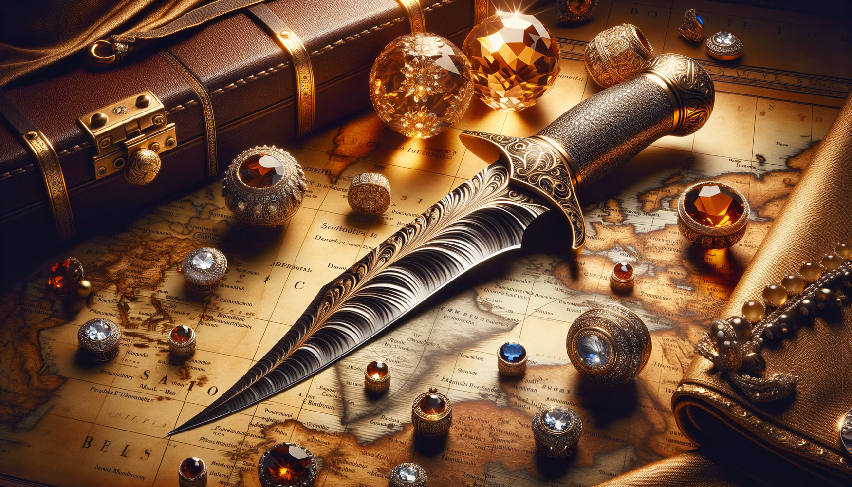 Сталь дамасская - символ культурного обмена Востока и Запада