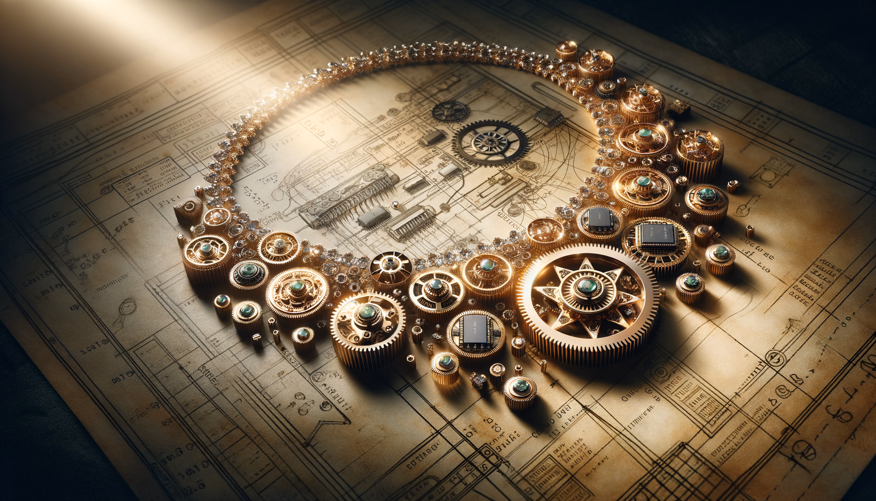 Украшения из деталей механизмов в киберпанк-культуре