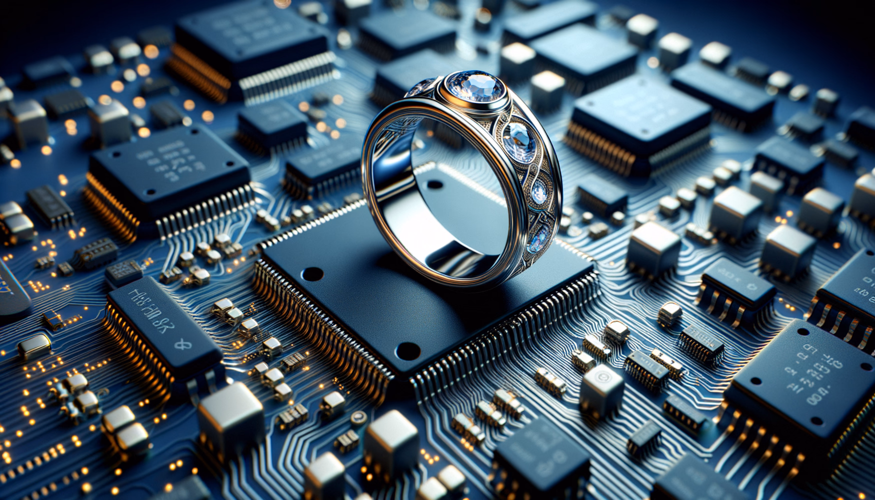 Умные кольца с технологиями отслеживания здоровья