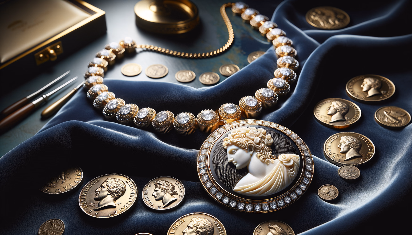 Ювелирные изделия с портретами правителей - от античности до наших дней