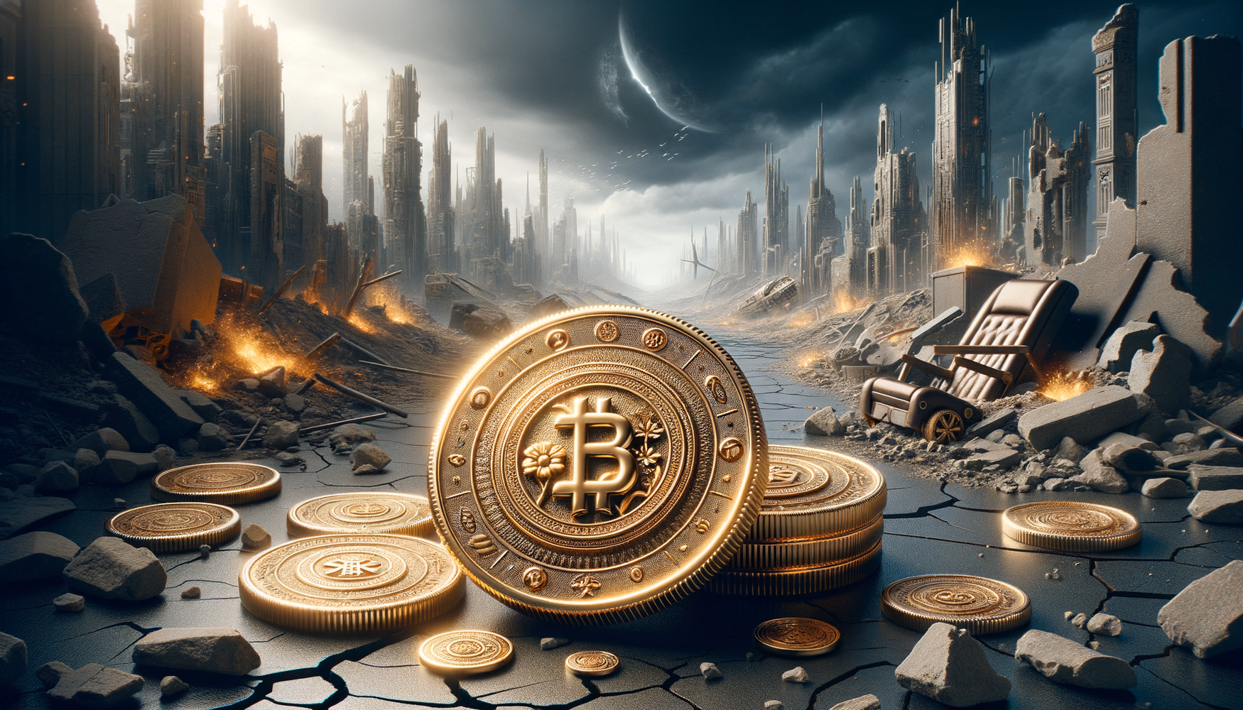 Золото как валюта в фантастических романах о коллапсе цивилизации