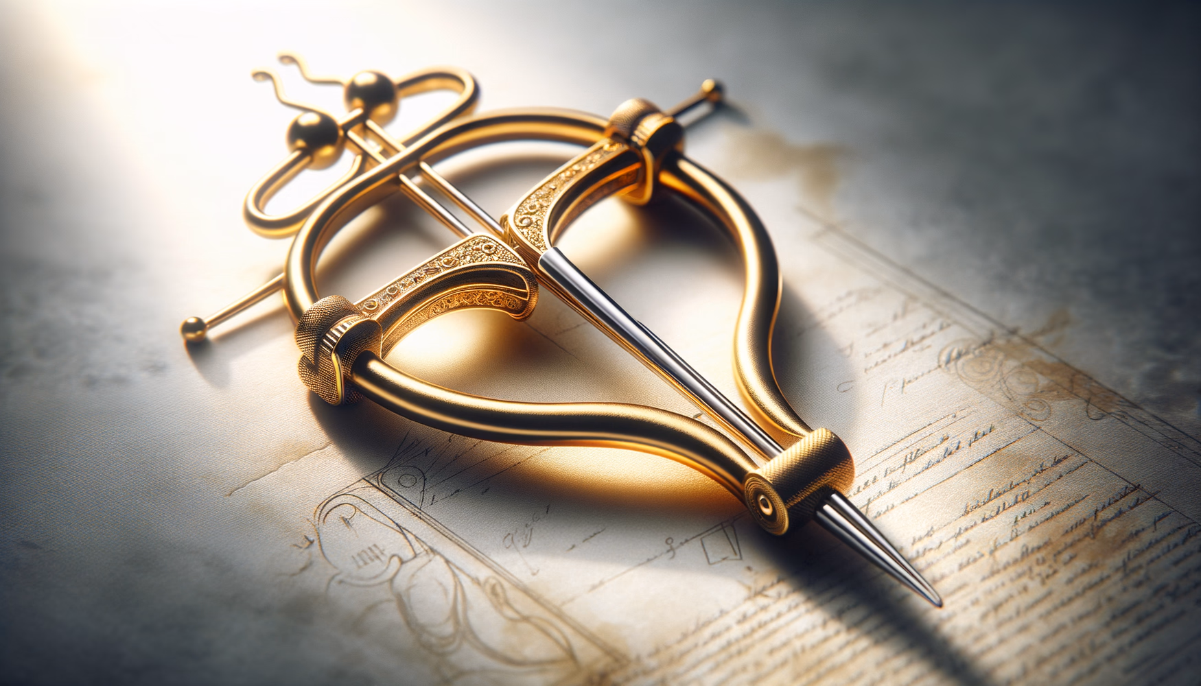 Золотые скобы и штифты в пластической хирургии