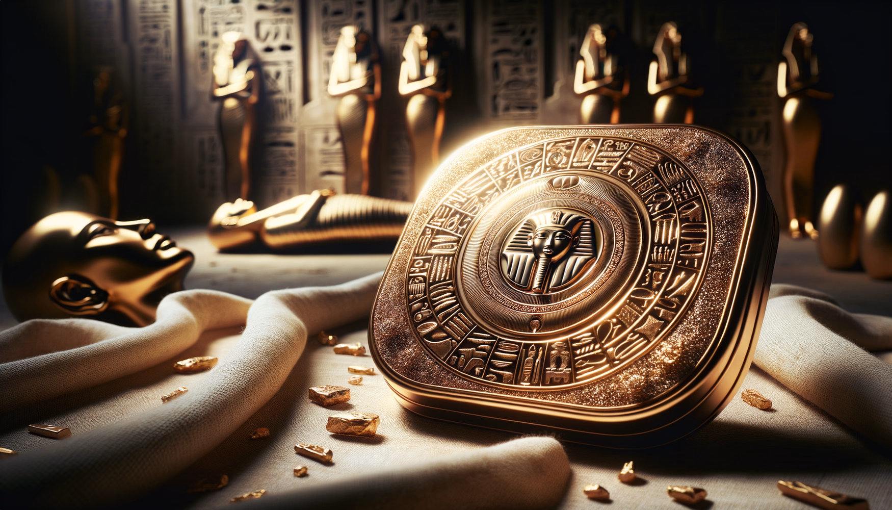 Золотые таблички с заклинаниями в египетских погребальных ритуалах