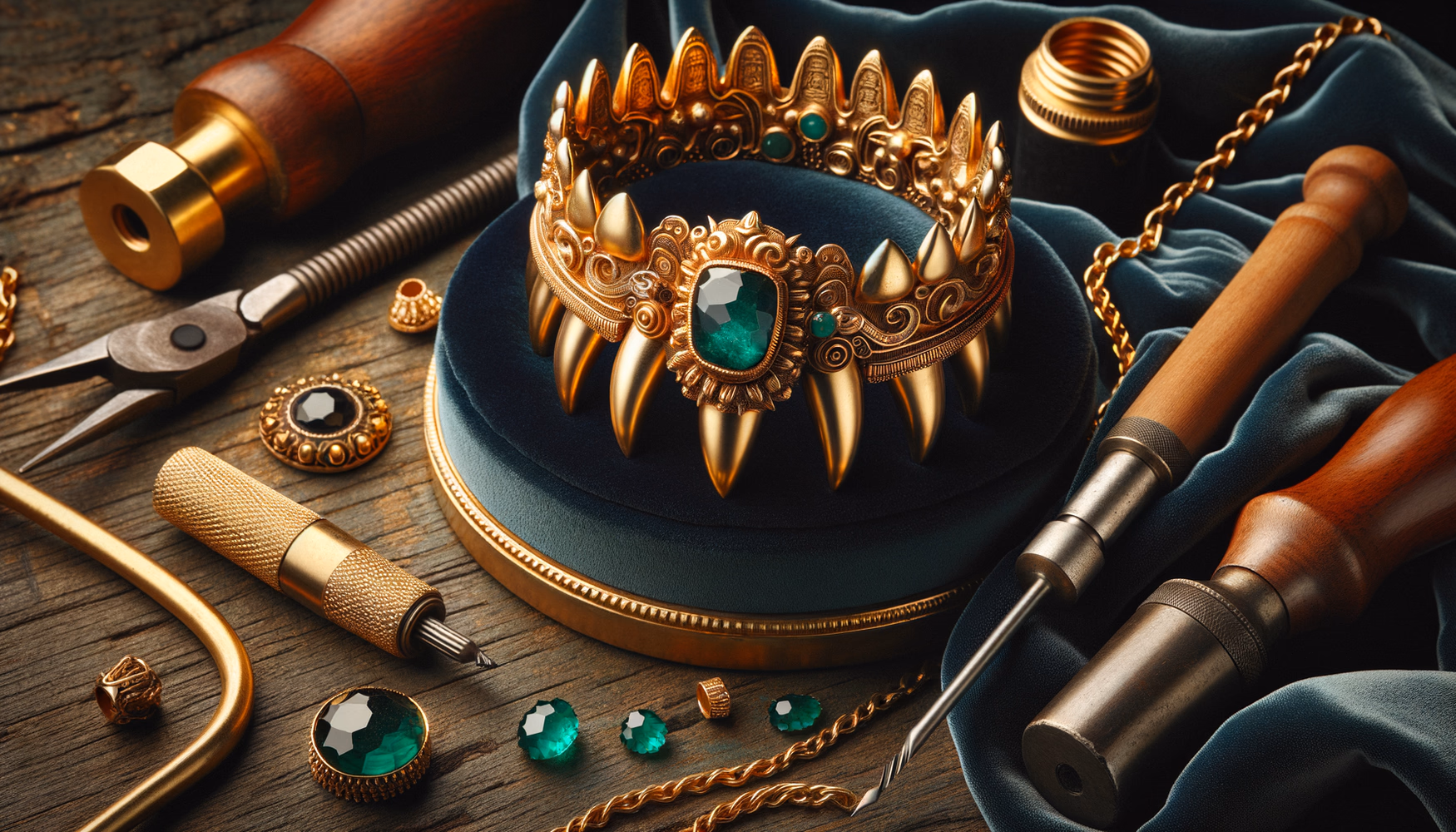 Золотые зубные протезы как статусные украшения в истории