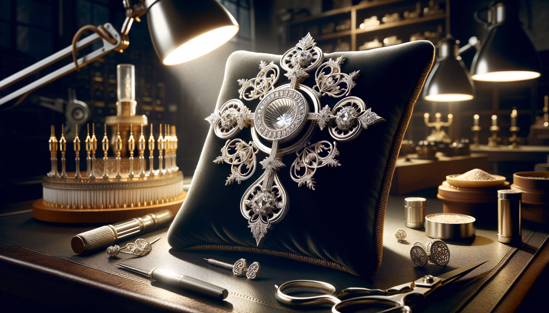 Дизайн современных монстранций (платина, палладий)