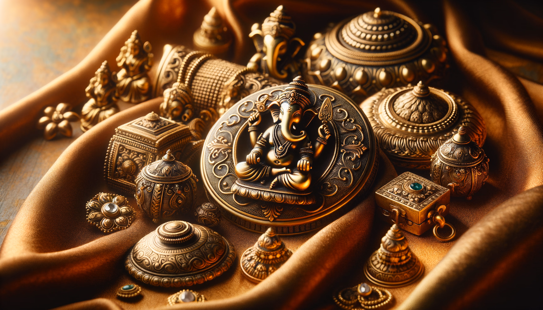 Домашние латунные иконы/идолы (Индия)