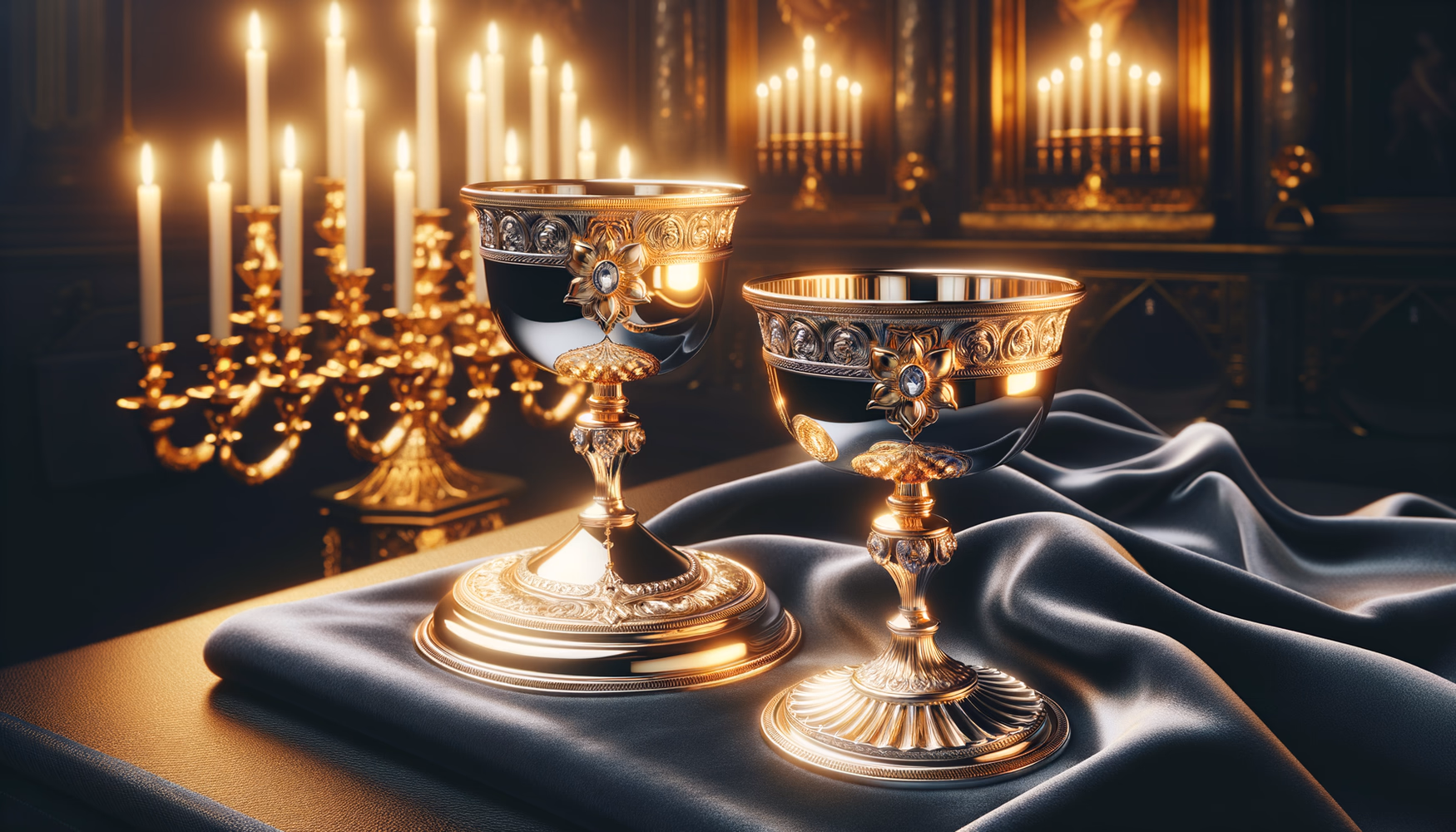 Евхаристические сосуды из золота/серебра