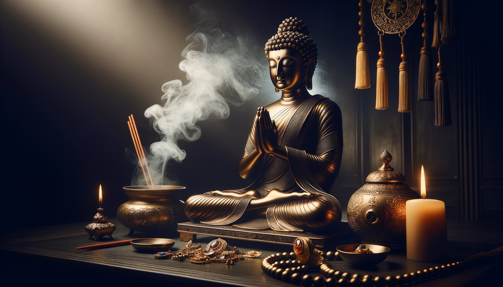 Колоссальные бронзовые Будды: культовые практики