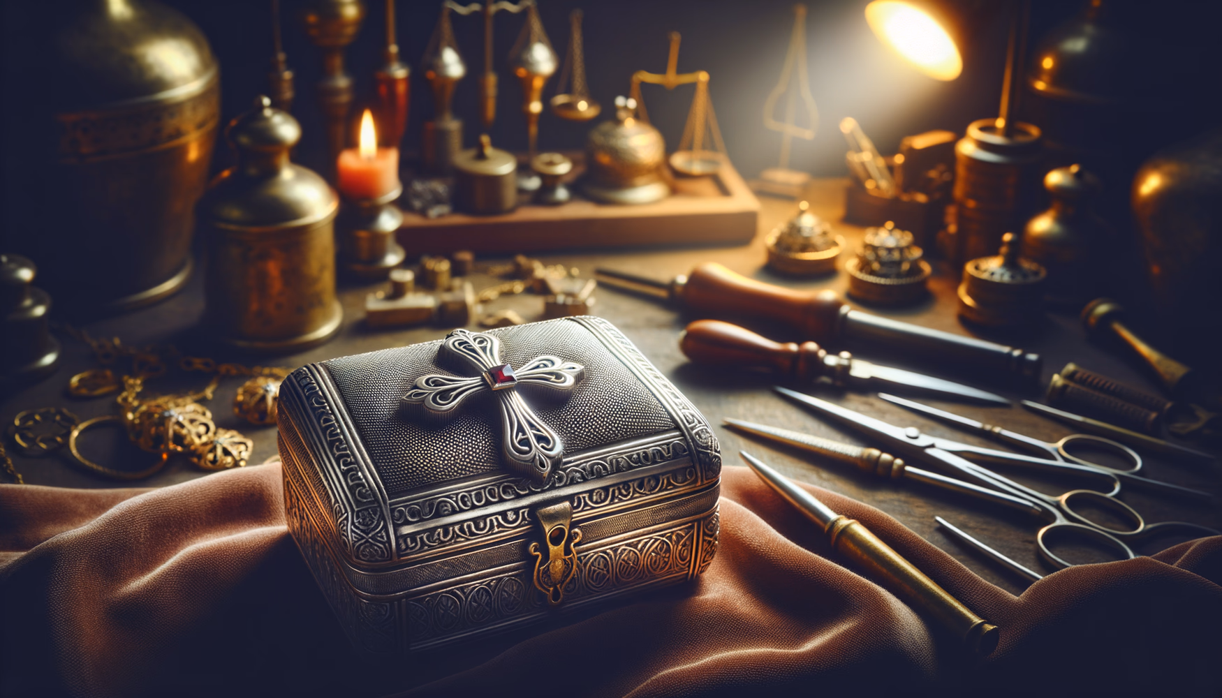 Коптские серебряные кресты-на-груди