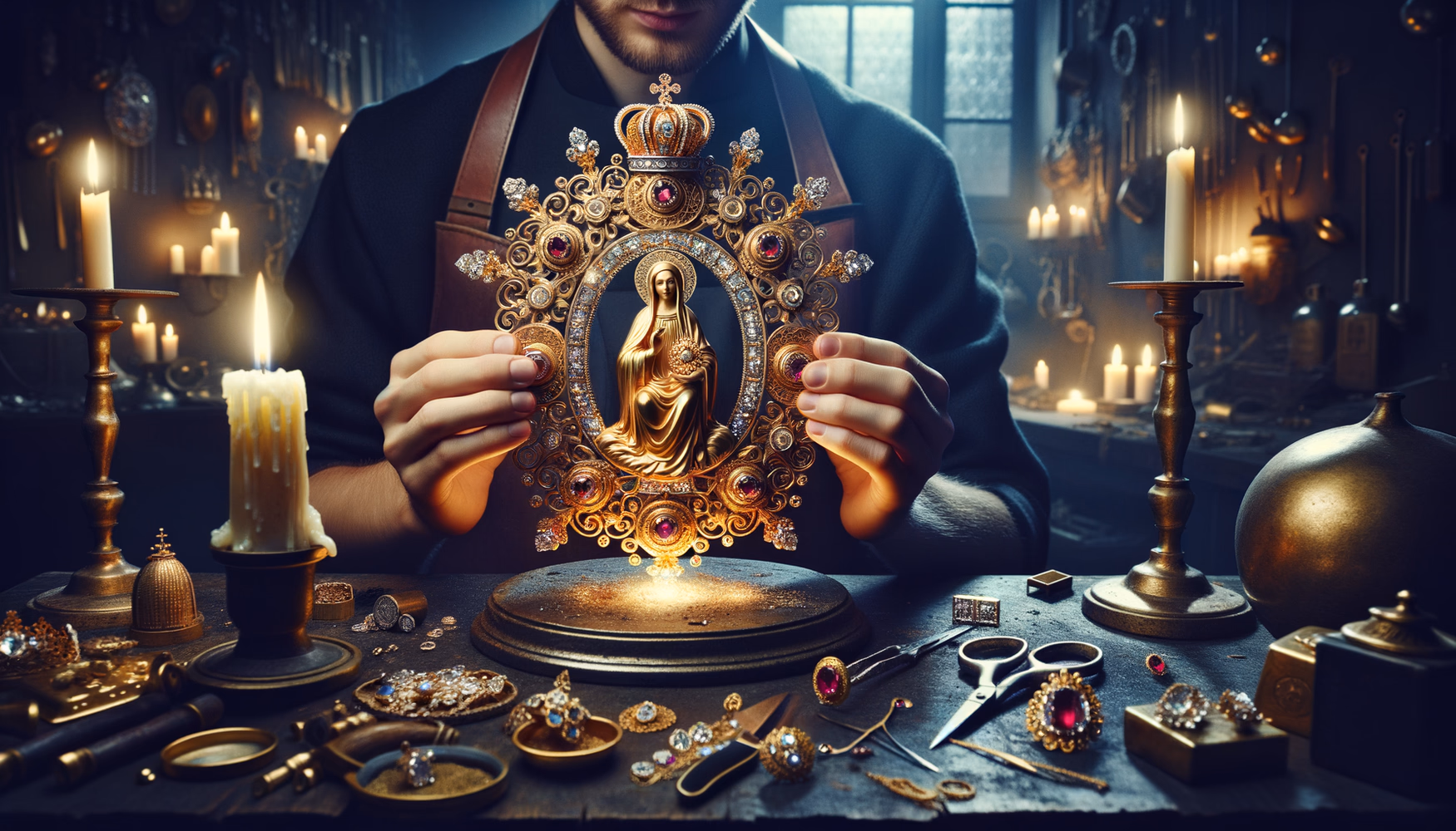 Короны чудотворных икон: дизайн и ковка