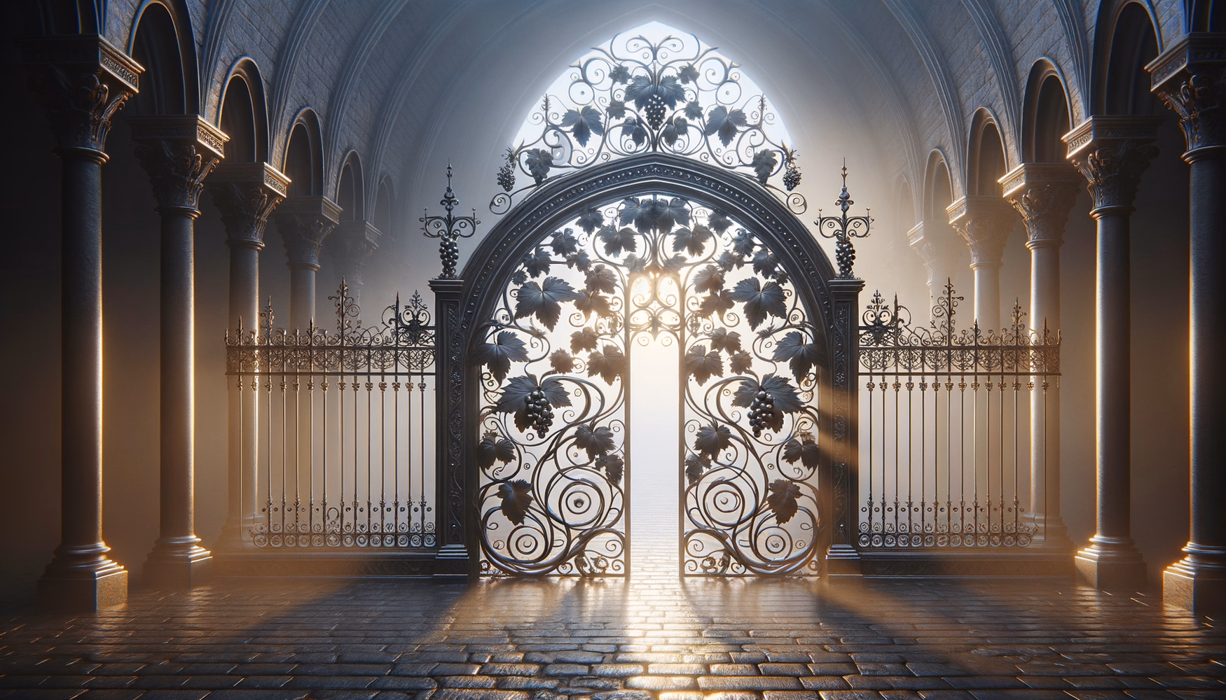 Кованые ворота монастырей: орнамент и символ