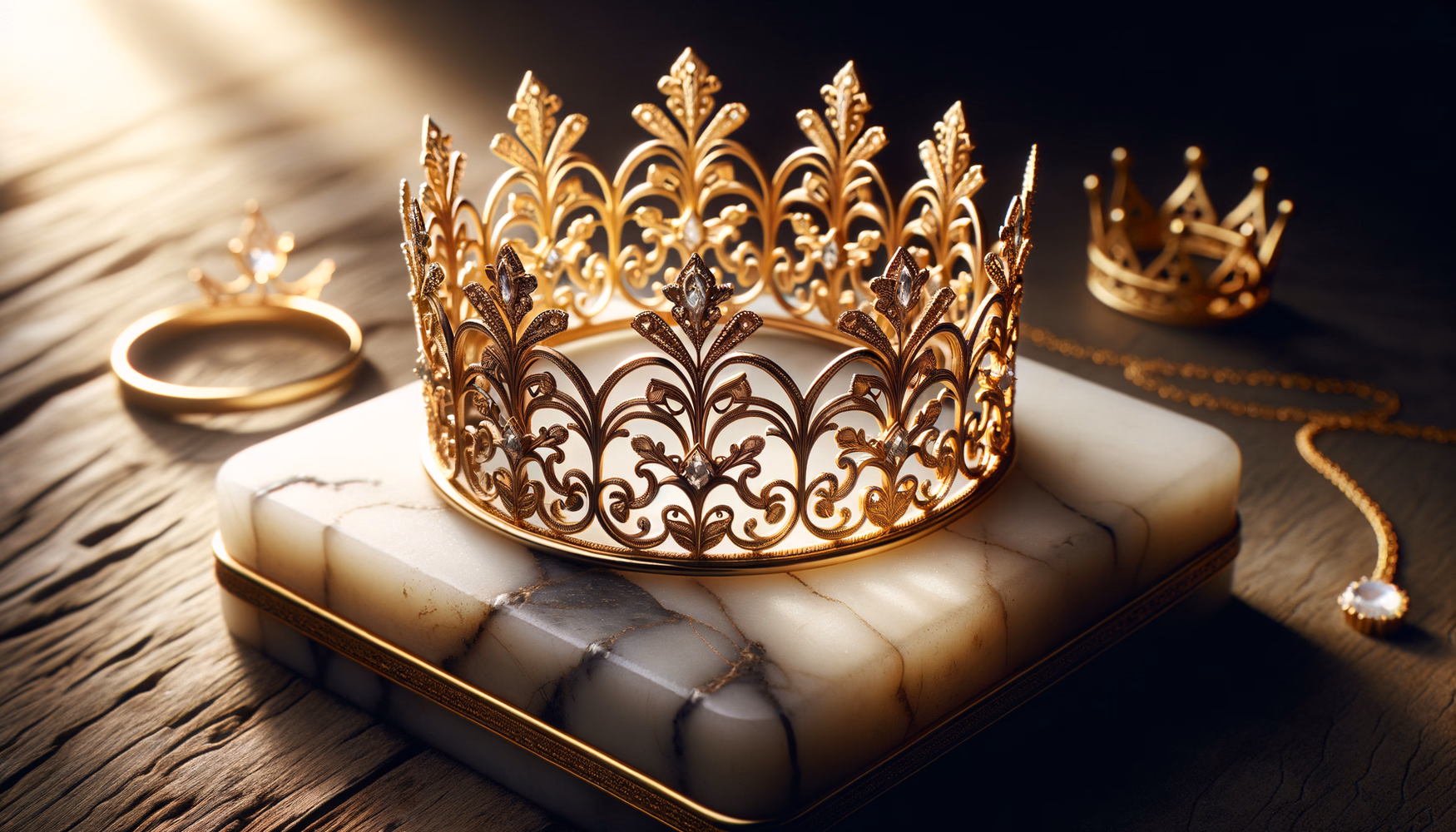 Марианские статуи и золотые короны