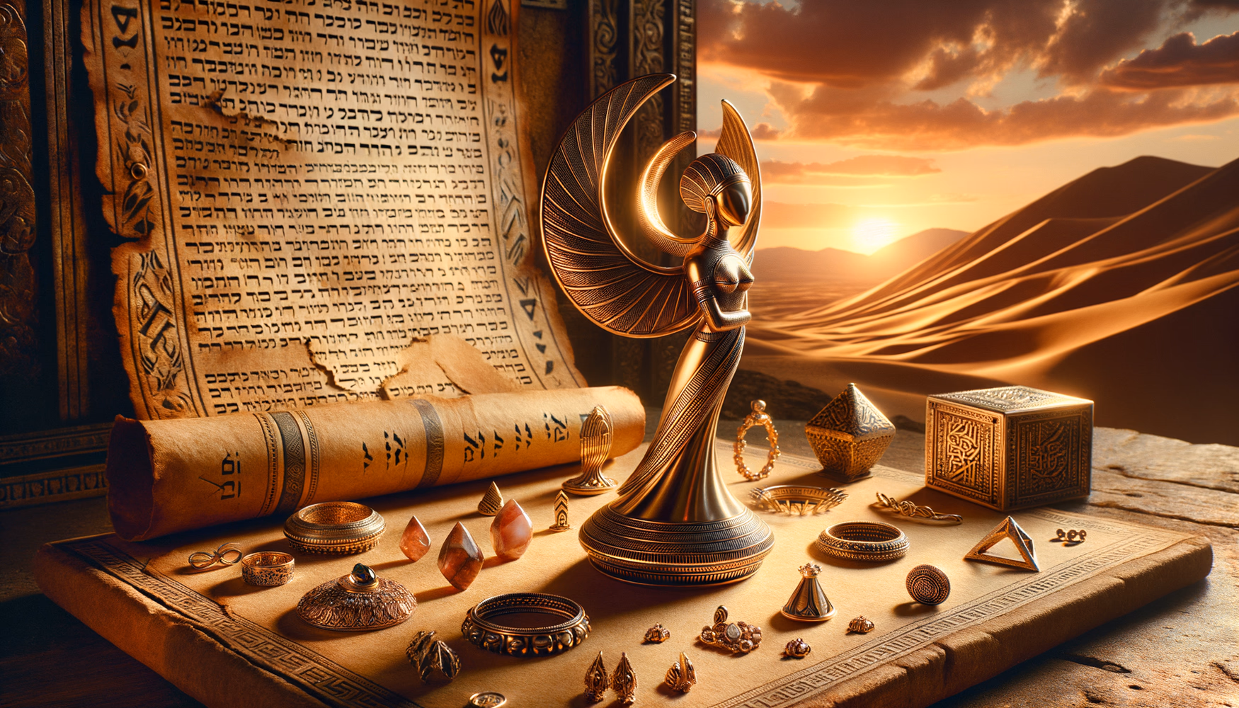 Металлические идолы Ближнего Востока (библейские контексты)