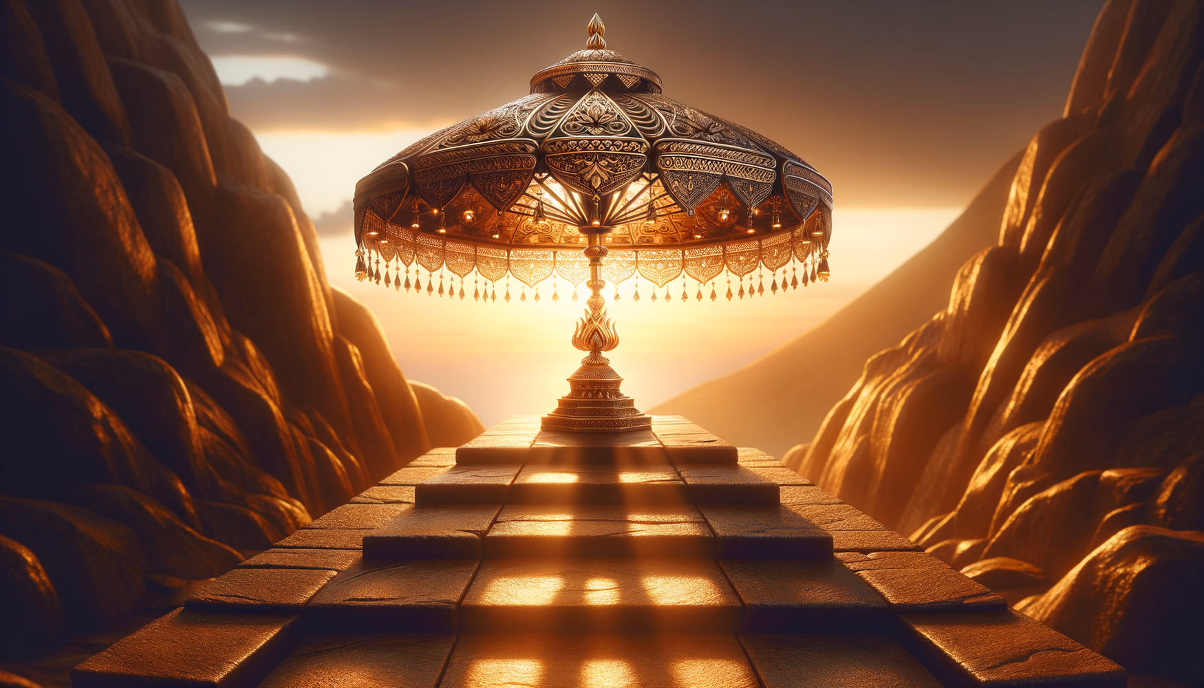 Металлические «зонты» на ступах (чатрaвали)