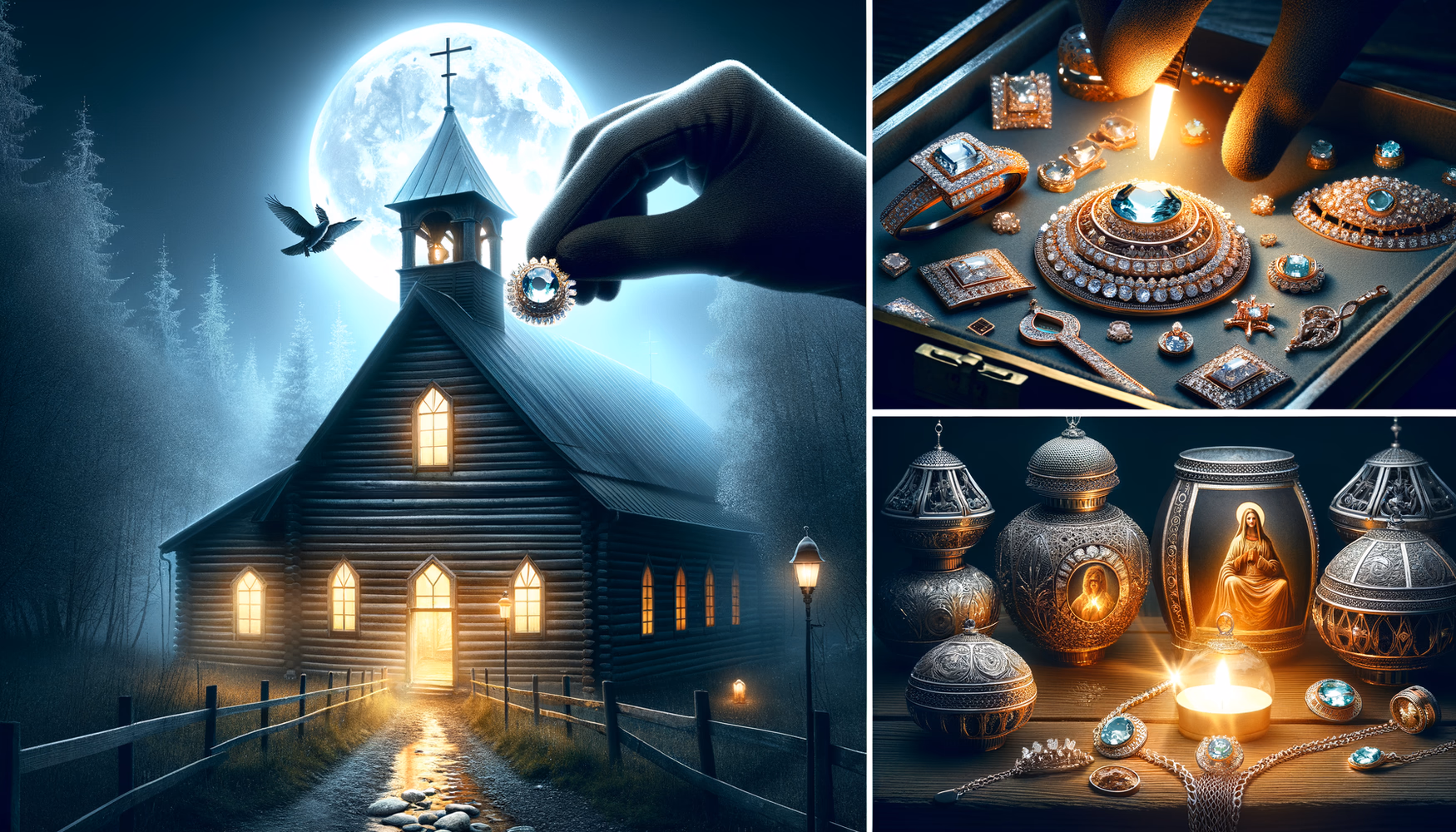 Охрана храмов от «охотников за металлом»