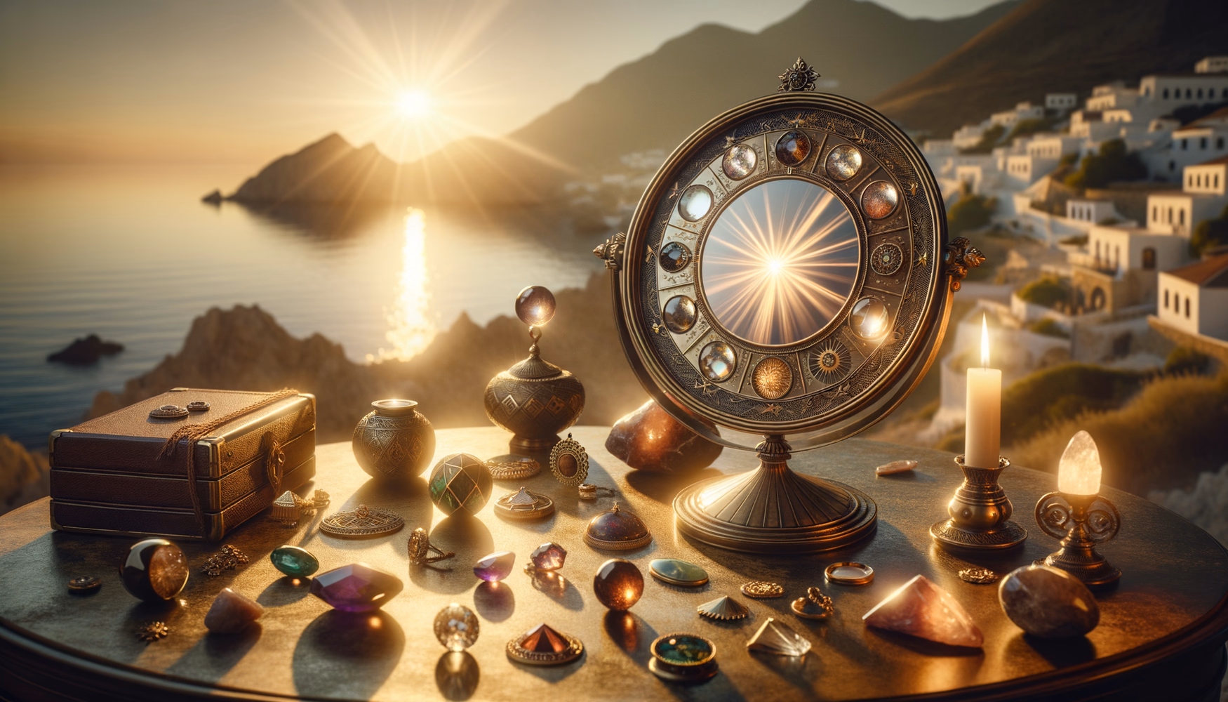 Параболическое зеркало для священного огня (греко-римская традиция)