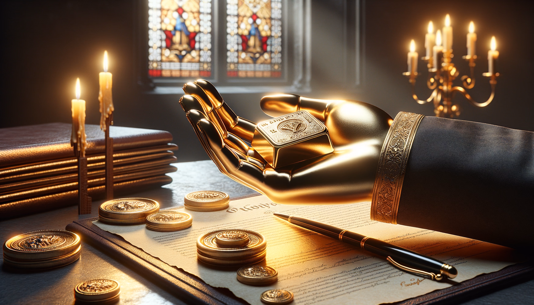 Пожертвования золотом: налоговые/канонические аспекты