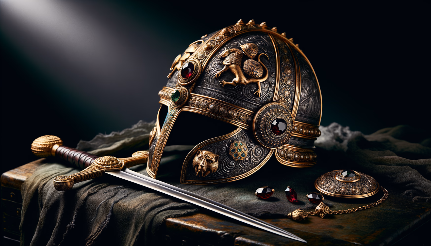 Раннесредневековые кладбища с оружием (Саттон Ху)