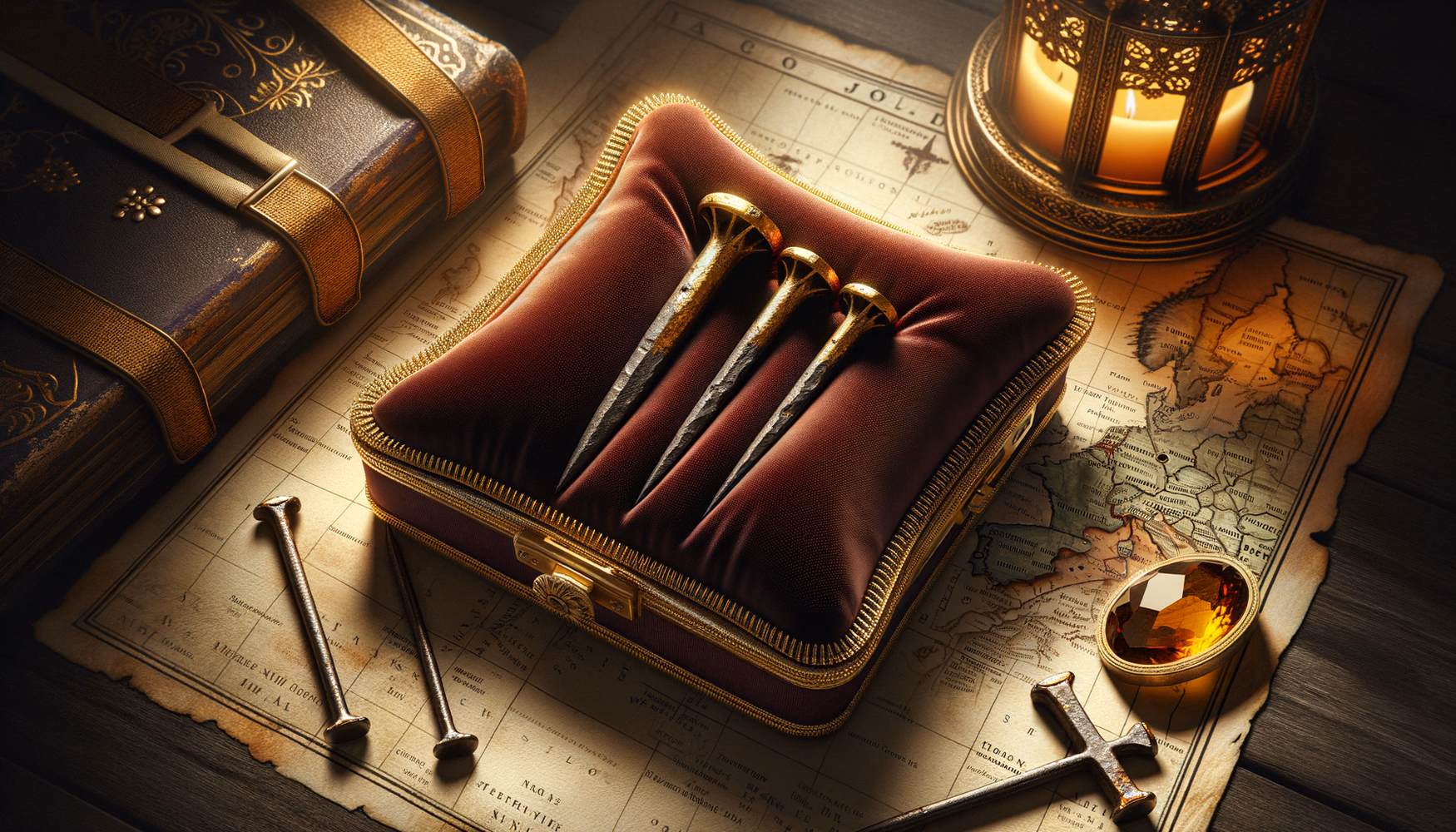 Реликвии-гвозди: распределение по Европе