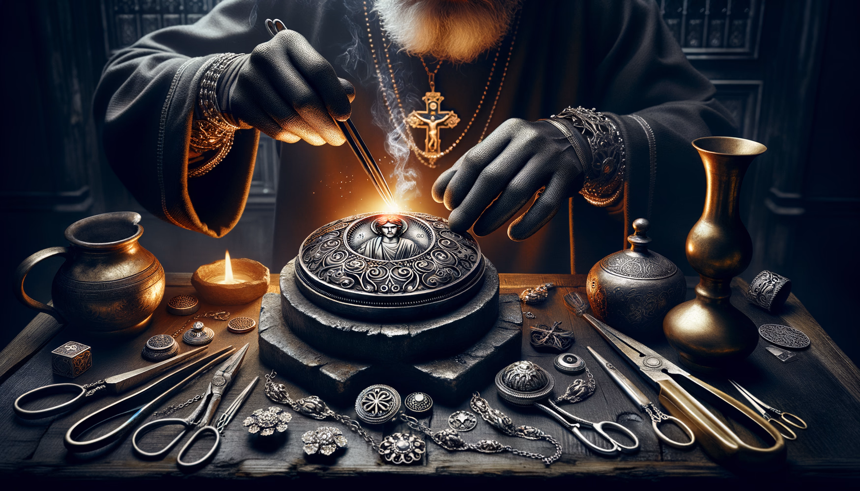 Рециклинг храмового серебра и золота