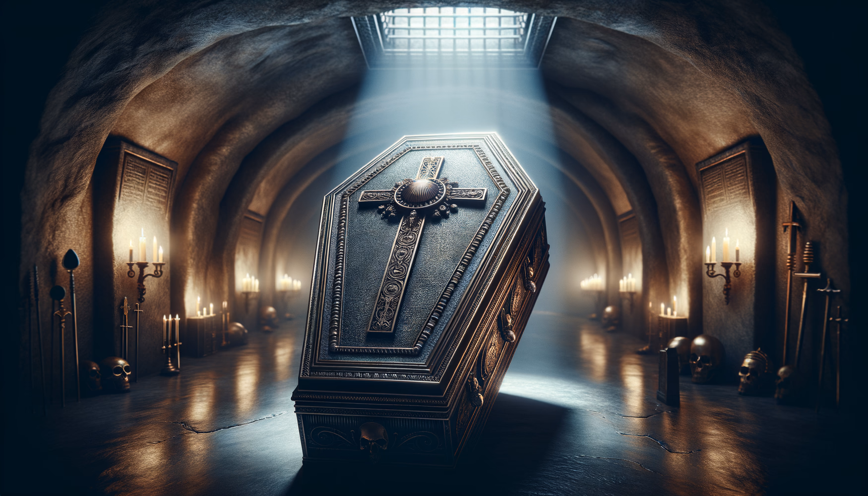 Свинцовые гробы знати Средневековья