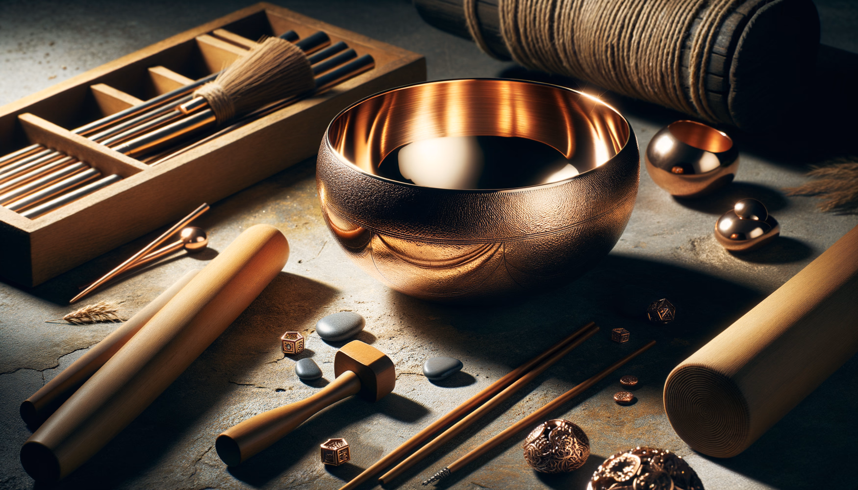 Японские поющие чаши (бронза)