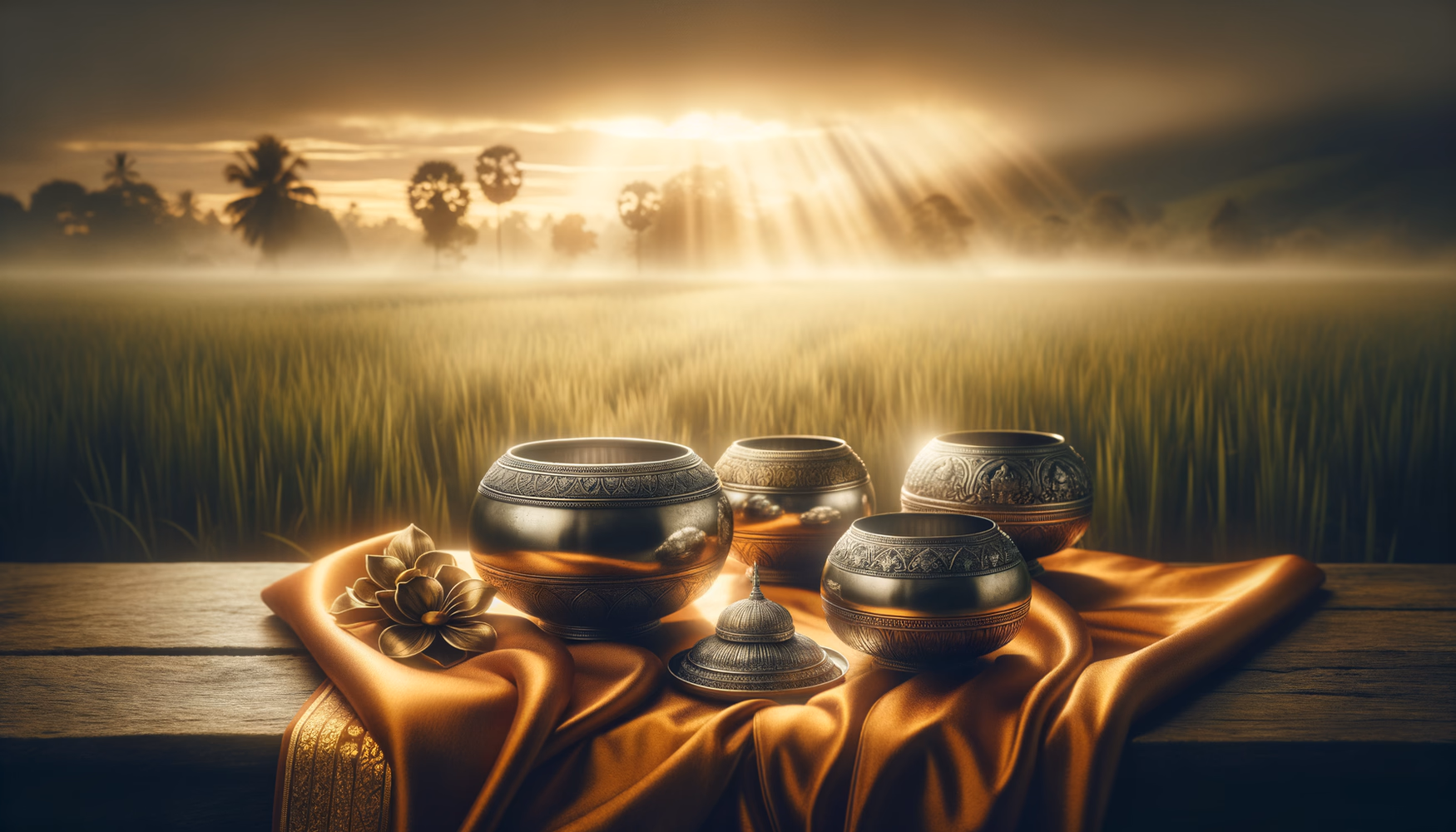 Железные/стальные миски для подаяния (Тхеравада)