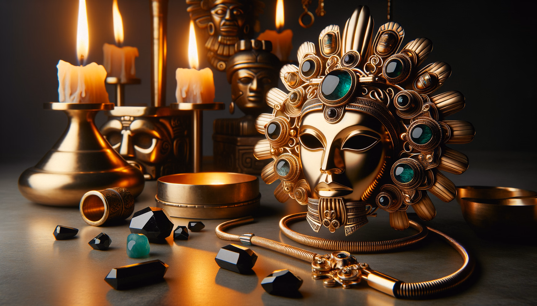 Золотые маски Месоамерики