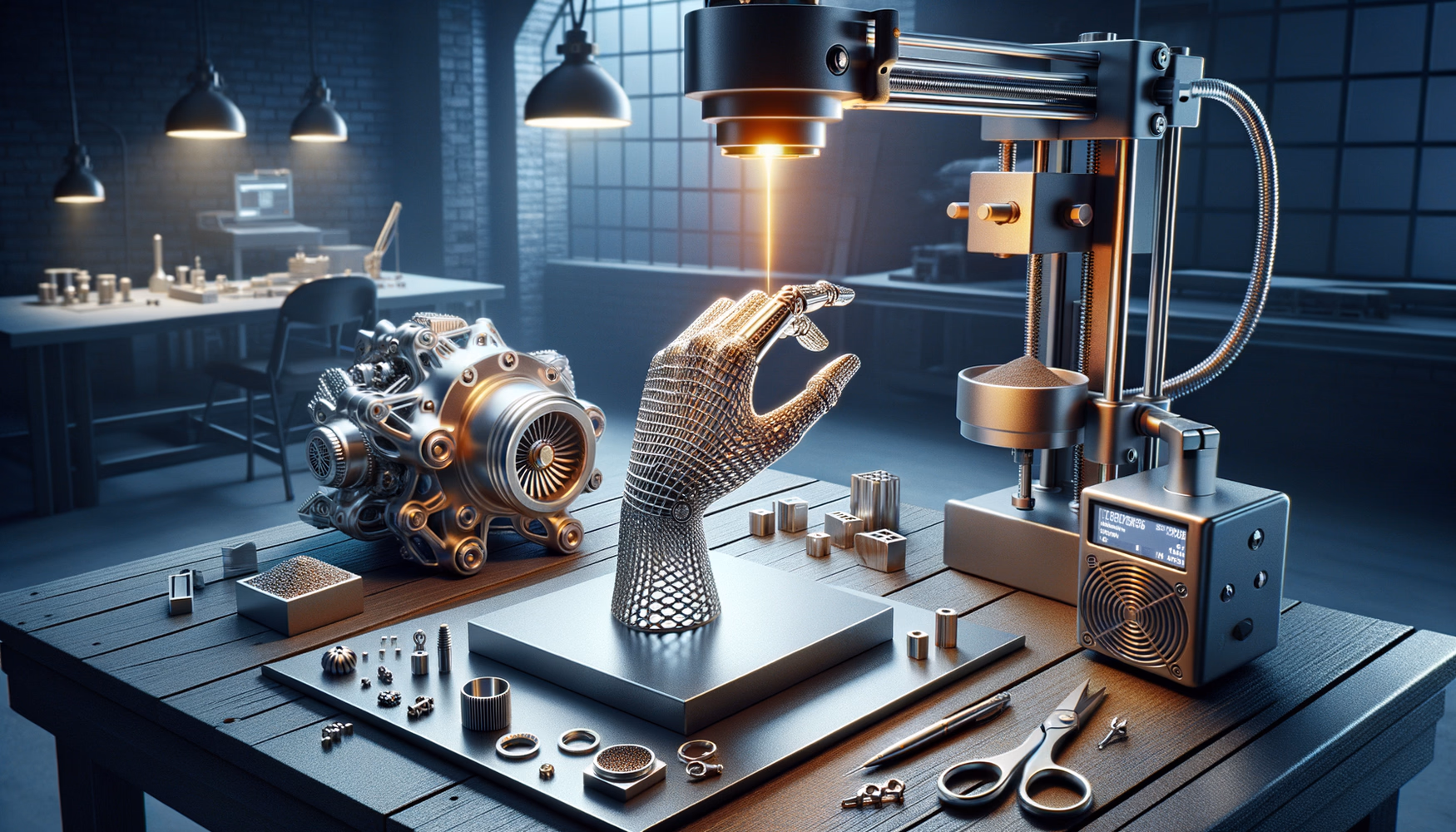 3D-принтинг металлов: печать ракетных двигателей и протезов по цифровым моделям