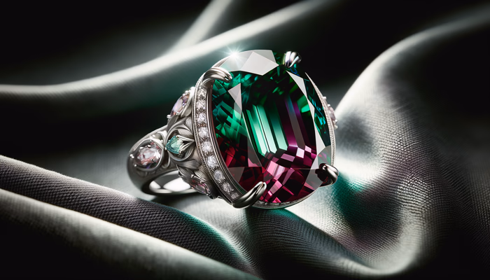 Александрит Урала и Бразилии