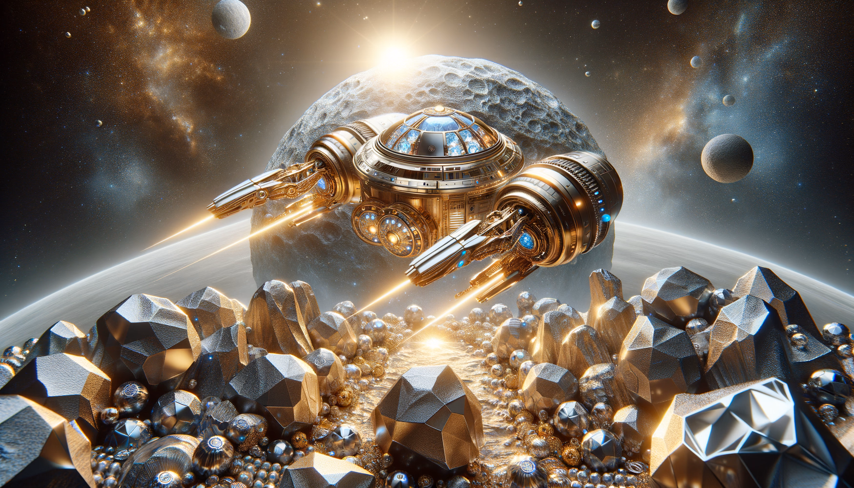 Астероидная добыча: проекты по освоению металлов из космоса