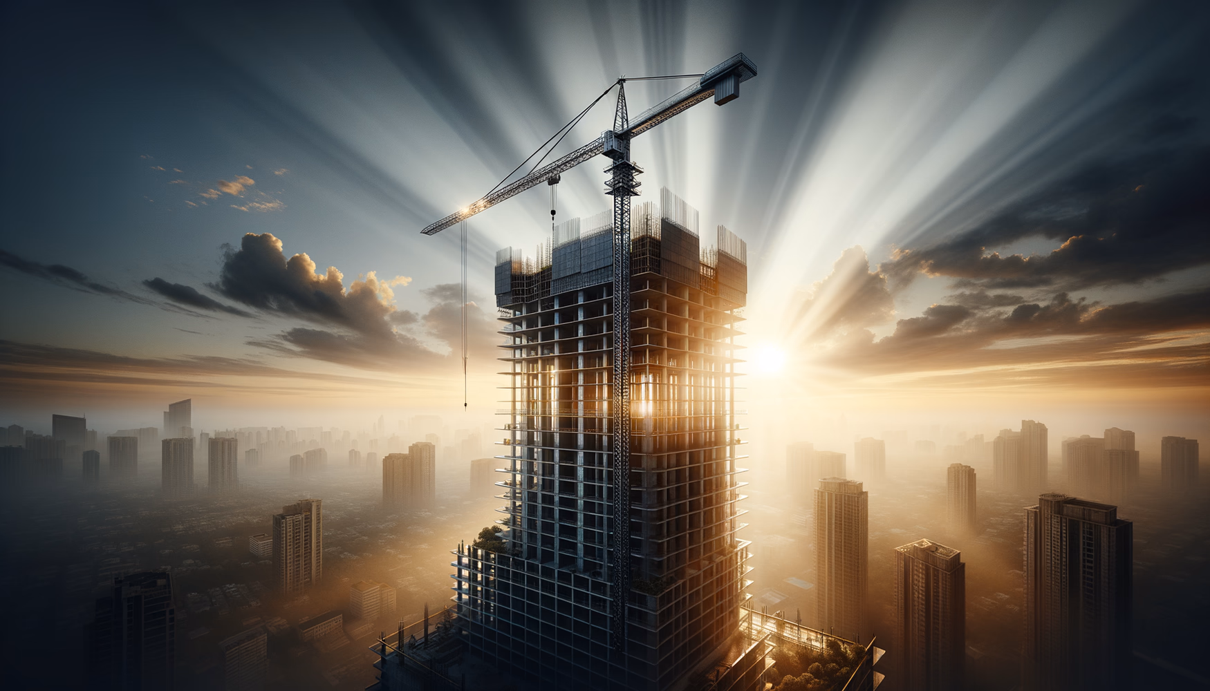 Башенные краны: гиганты из высокопрочной стали, строящие небоскрёбы