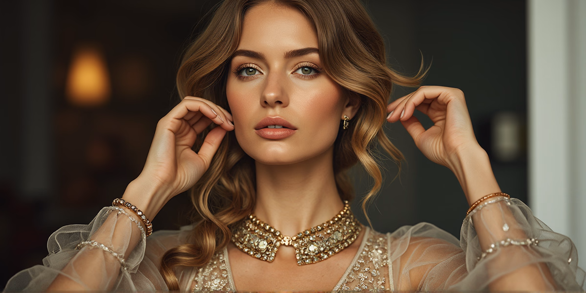 Чокер: украшение, которое дышит кожей