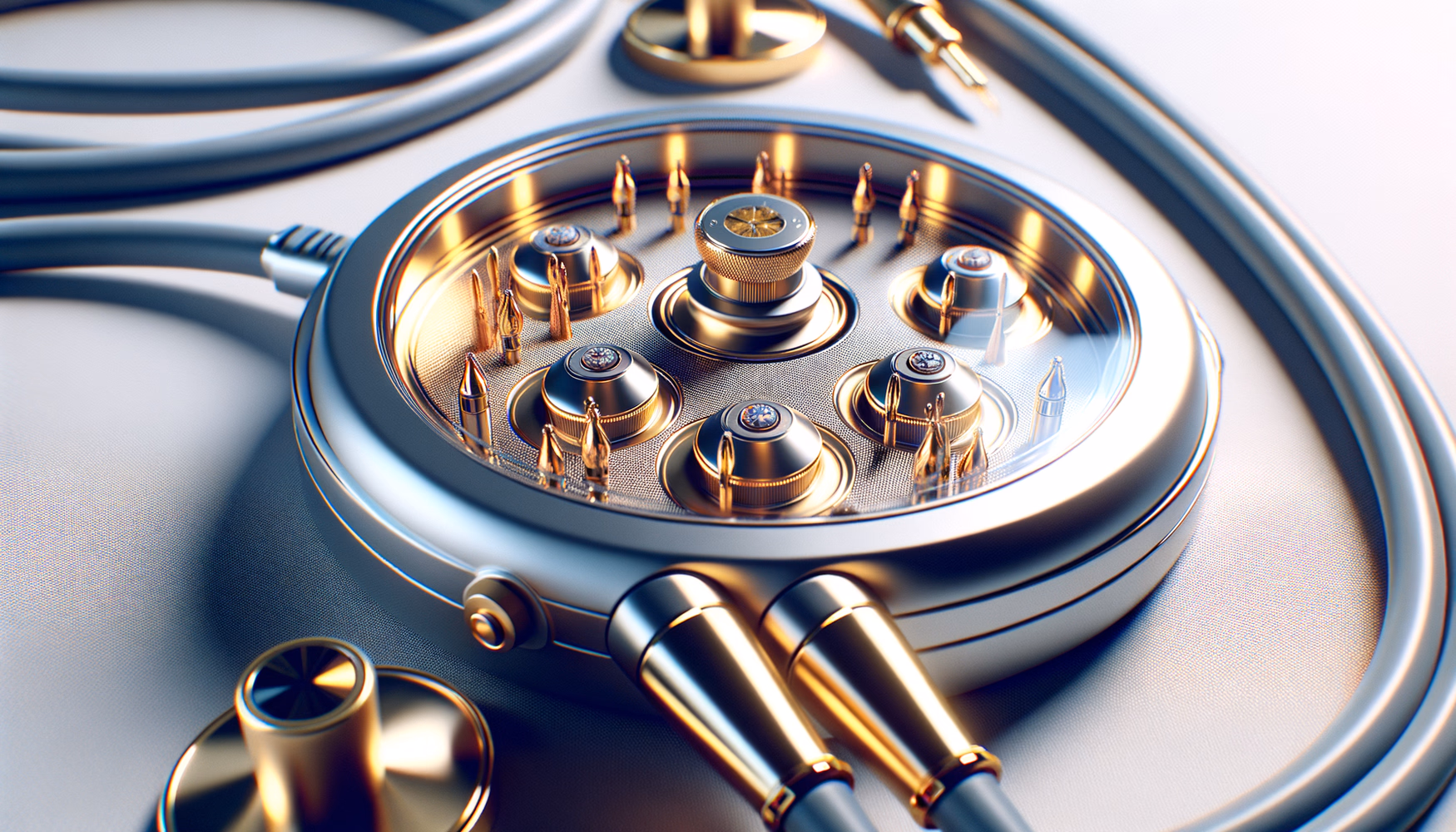 Дефибрилляторы: использование золота и серебра для контактов электродов