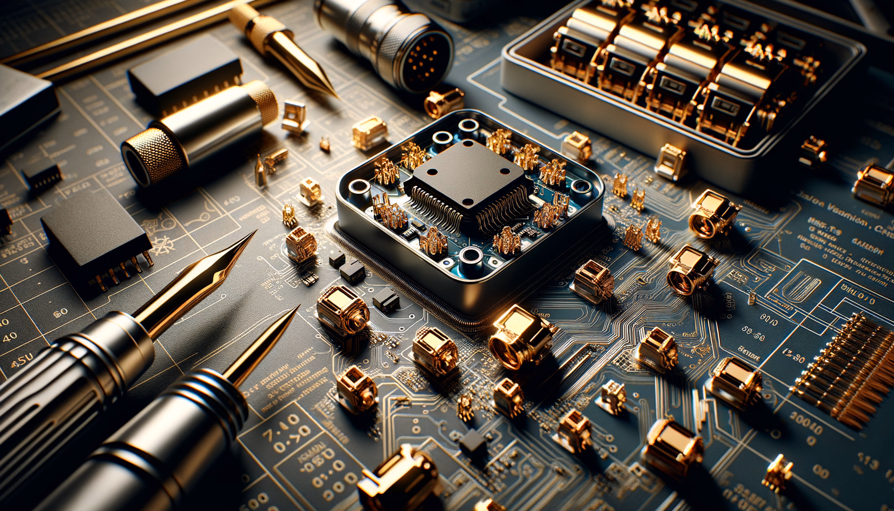 Электроника в авто: золото и олово в разъёмах и датчиках машин