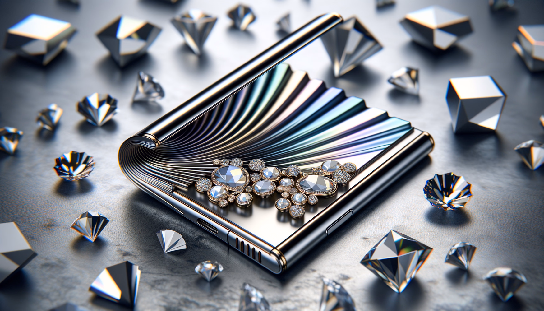 Гибкие дисплеи: тонкие металлические слои в складных экранах будущего