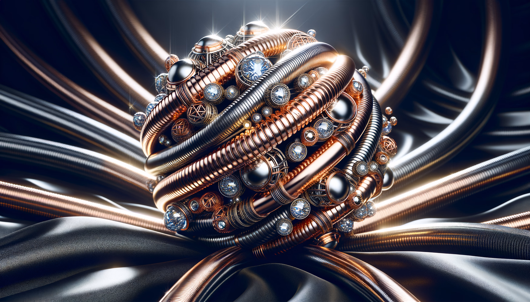 Гидравлика: стальные и медные трубопроводы выдерживают высокое давление в технике