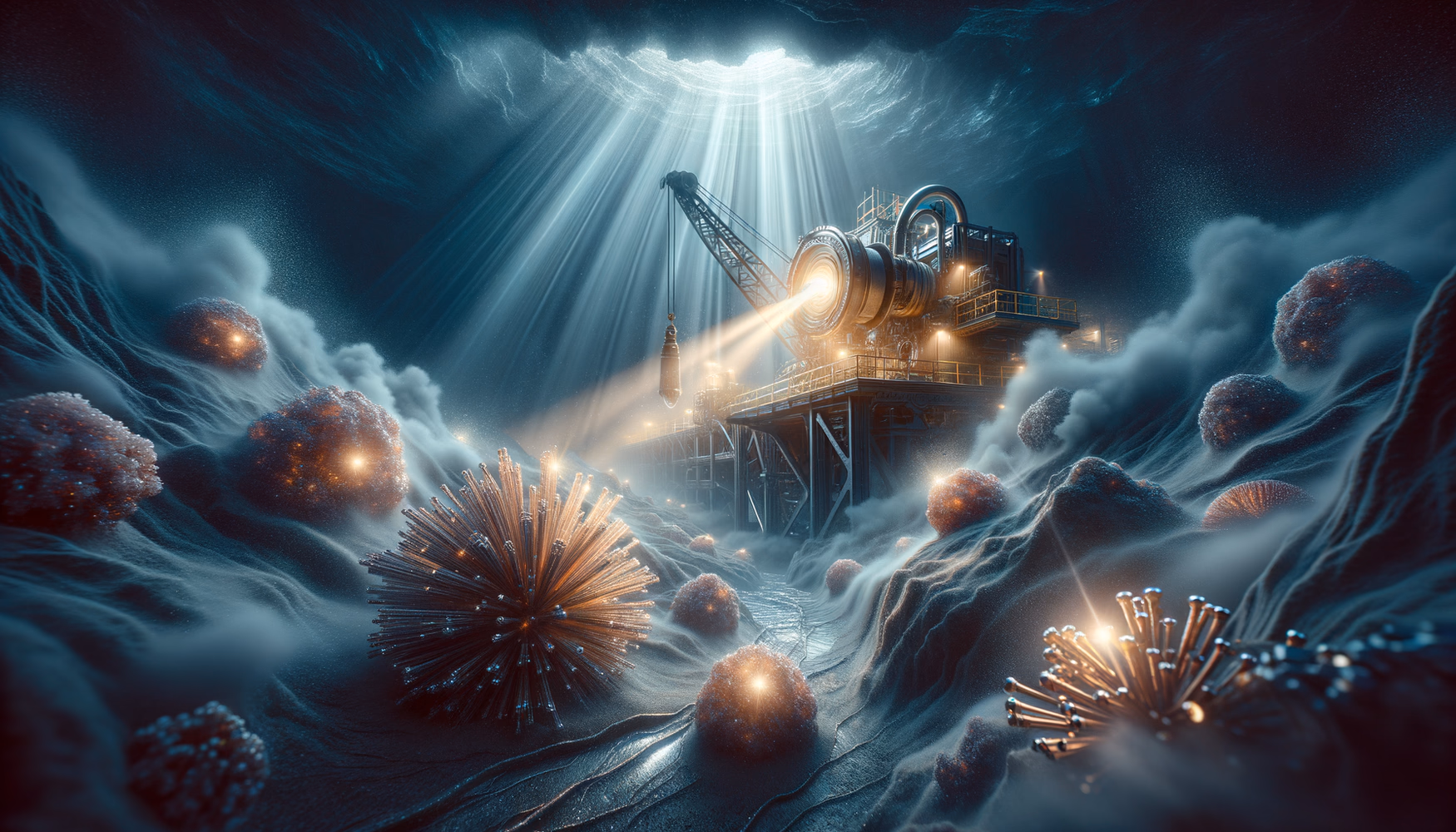 Глубоководная добыча: риски для океана при сборе металлических конкреций со дна