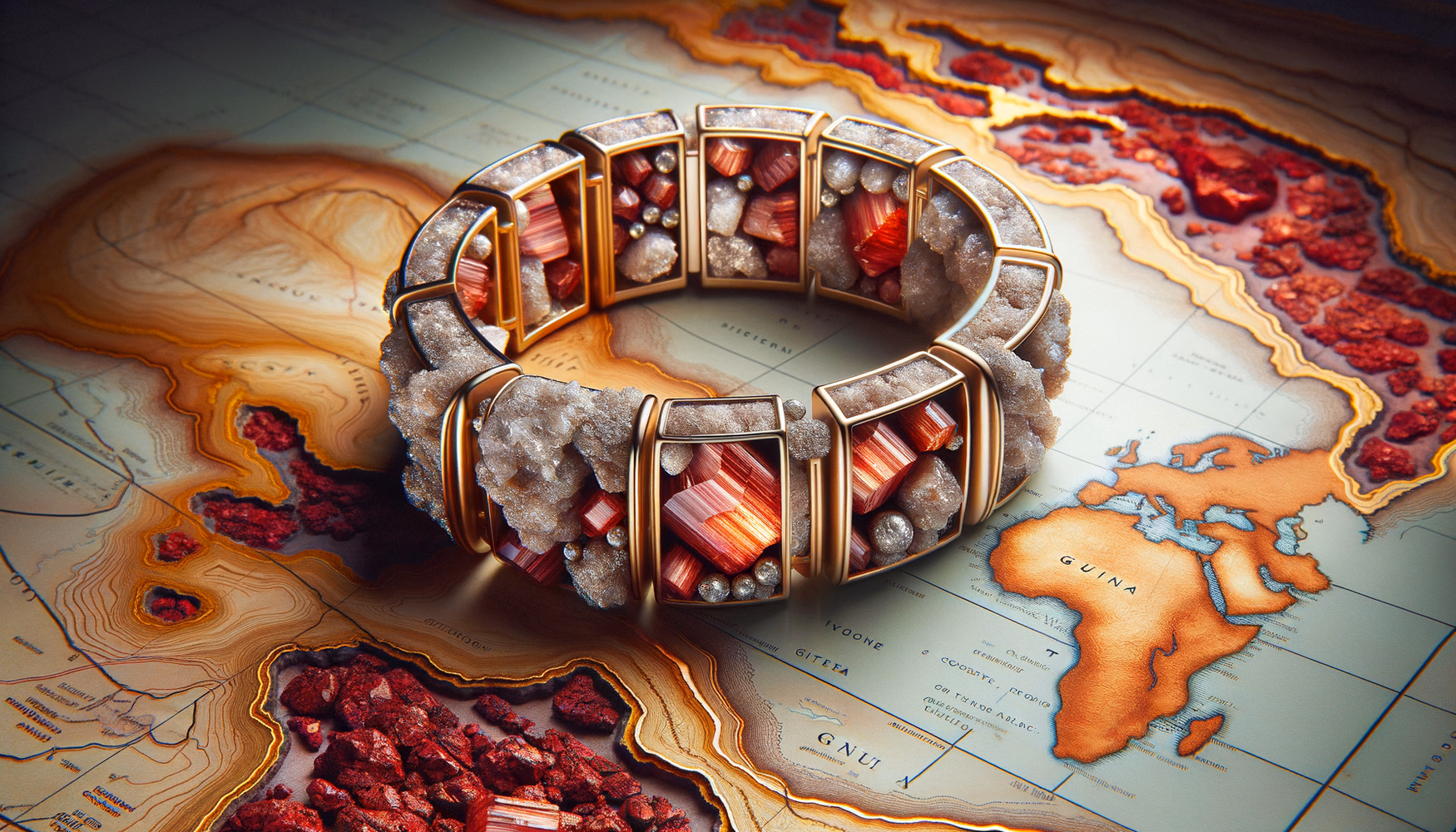 Гвинея: бокситы, обеспечивающие производство алюминия на планете