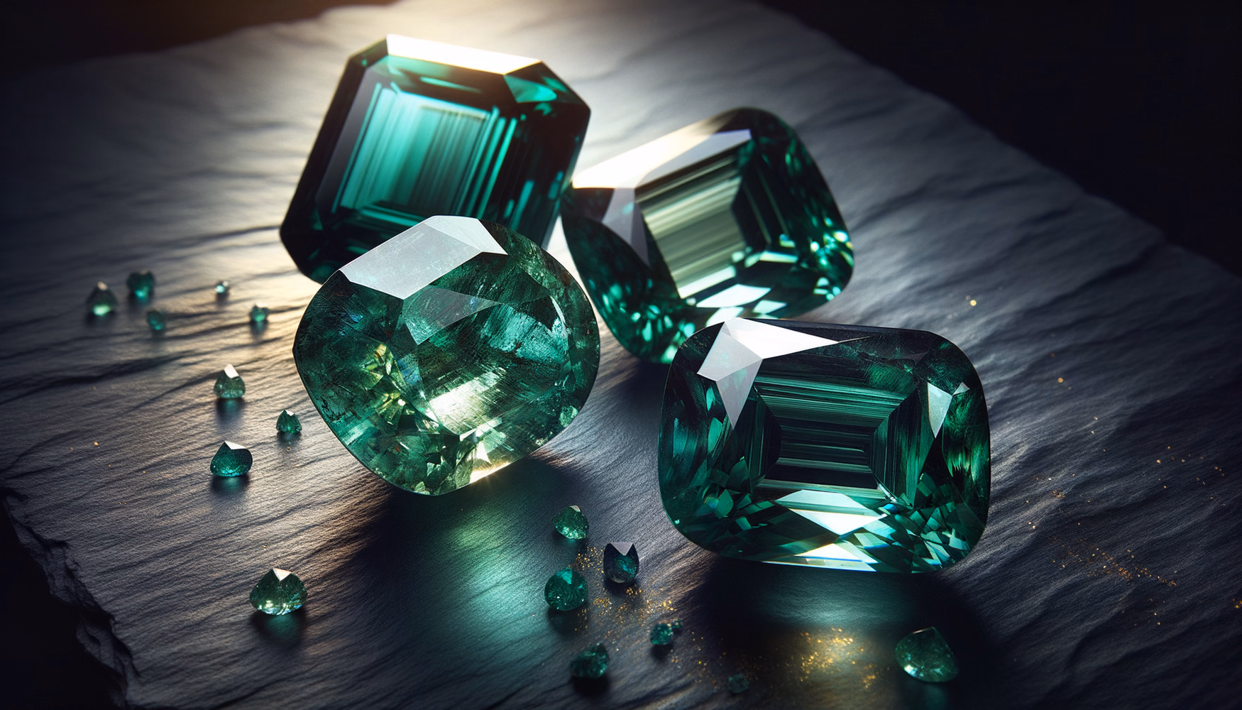 Изумруд (берилл): колумбийские, замбийские, бразильские