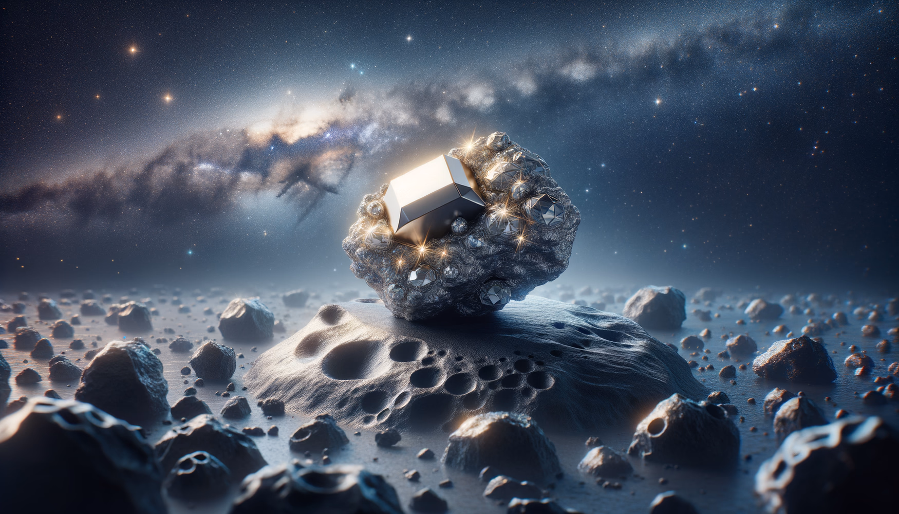 Космическая добыча: планы извлечения платины и редких металлов с астероидов