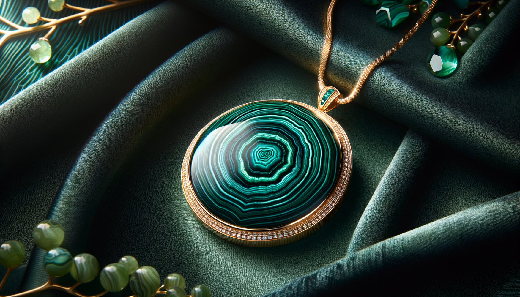 Малахит: рисунок и обработка