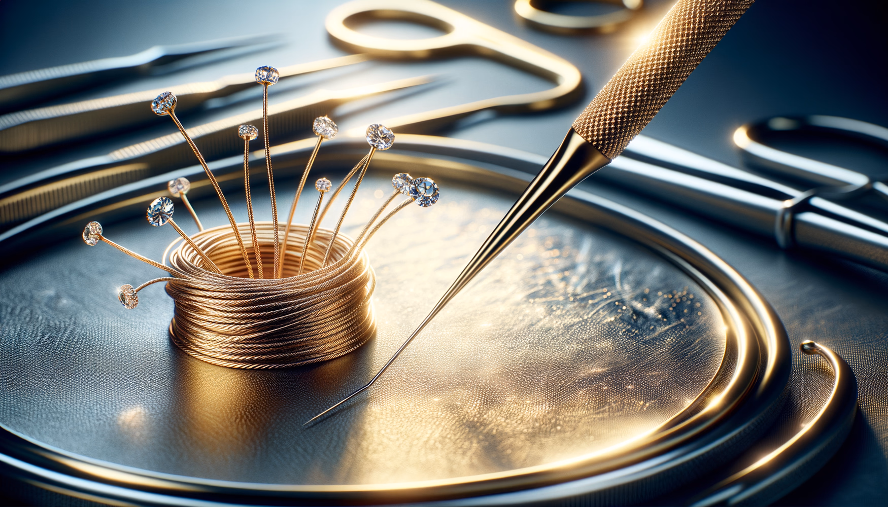 Металлические фиксаторы во врачевании: от золотых нитей при пластике век до платиновых скоб при отслоении сетчатки